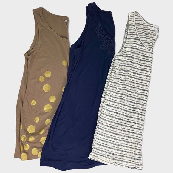 Maternity Tank Bundle size Large - Picture 1 of 10